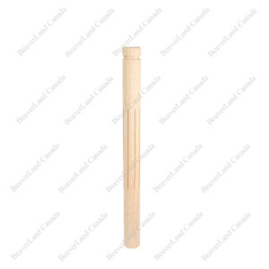 PR103-1500 Round Post  4''*4''*'48'' Red Oak 30Pcs/Skid