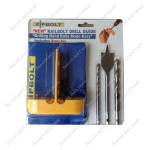 ZB101 40.260 Railbolt Guide, Included: 1-Jig, 3-Drill Bits,1-Bag 12Pcs/Box