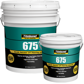 TB 9254 Titebond 675 LVT Flooring Adhesive Available in 4 Gallon