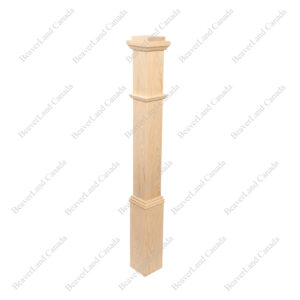 PM102-BN5-48P Plain 5''*5''*48” Red Oak 40Pcs/Skid