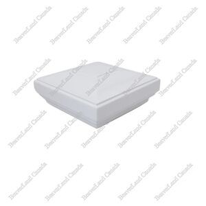 PC402 Post Cap #2 F126-Series 3'' Painted White