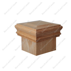 PC303 Post Cap #3 WC Series 3-1/2'' White Oak