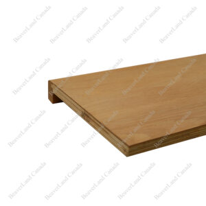 STE301-C Available in 36'', 42'' Square Edge Treads with Front Return, Close on Both Side White Oak 100pcs/skid