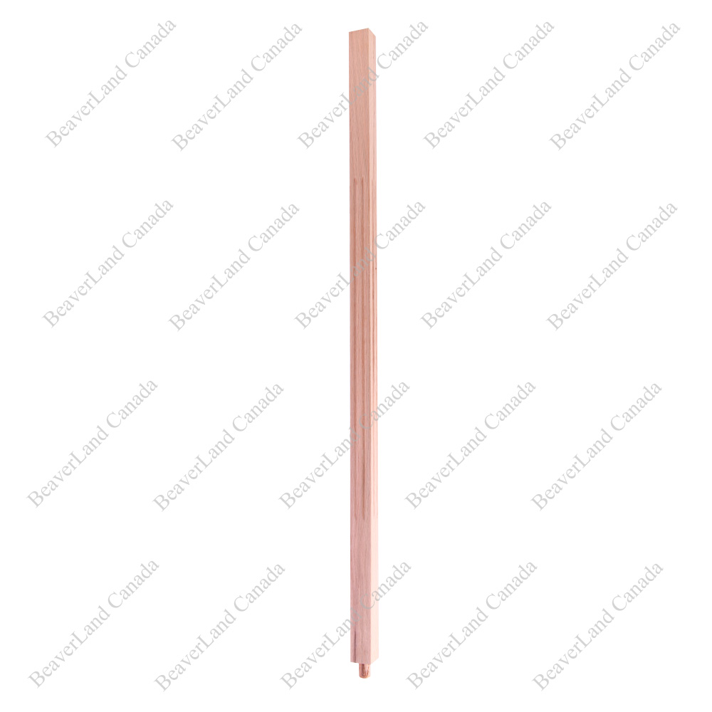 WP101-F1-33 1-1/4'' Flute Red Oak, available in 36'', 39, 42'' 40Pcs/Box