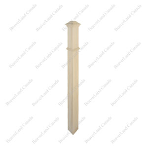PF201-F1 Fluted 3 1/2”*48” Maple 76Pcs/Skid