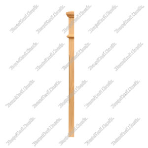 HPM103 F1264 Chamsfer 3 1/2”*48” Half Post Red Oak 10Pcs/Pack