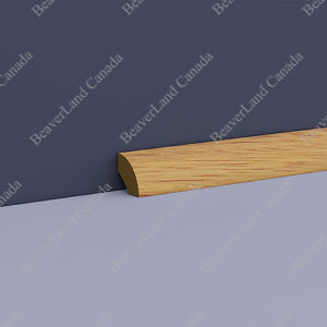 QR502 Flexible Quarterround natural oak 3/4” (Sell By Feet, 40ft/roll)