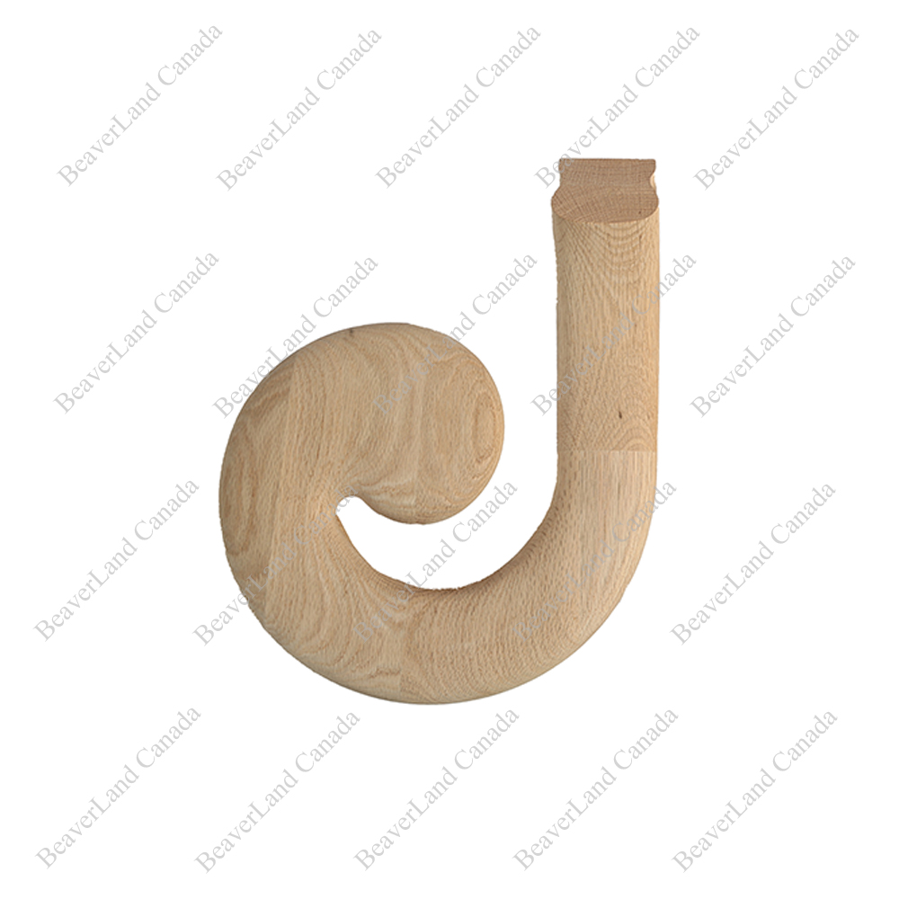 F104 HD-30 Volute Left Red Oak 6Pcs/Box