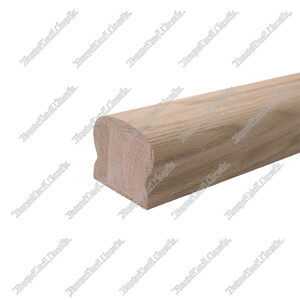 H301-HD Flat Handrail Engineered 2-3/4''(Width) * 2-5/16'' (Thick) White Oak 2Pcs/Pack