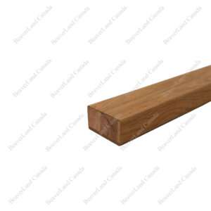 H301-HS Flat #2 Handrail Engineered 2 7/8''*1 5/8''White Oak 2Pcs/Pack