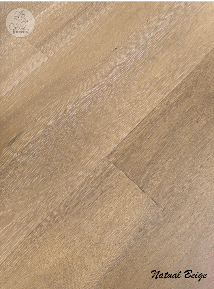 Oak Engineered Flooring-Natural Beige ABC Grade 6-1/2''*3/4'' 26.86sqft/box - Image 3