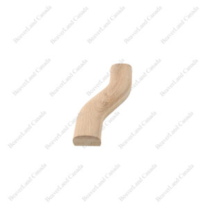 F103-HF3RS S Shape 3'' Right Red Oak 12Pcs/Box