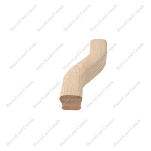 F103-HK3RS S Shape 3'' Right Red Oak 12Pcs/Box
