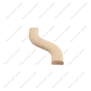 F102-HF6LS S Shape 6'' Left Red Oak 12Pcs/Box