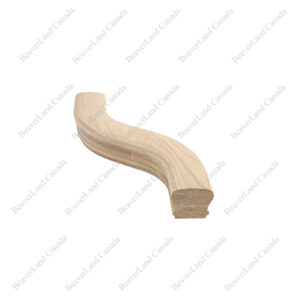 F102-HK6LS S Shape 6'' Left Red Oak 12Pcs/Box