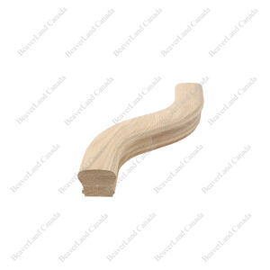 F103-HK6RS S Shape 6'' Right Red Oak 12Pcs/Box