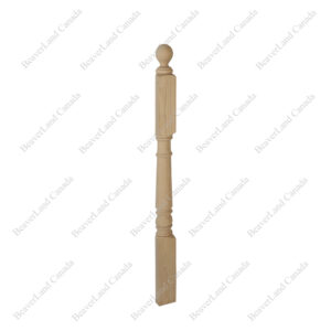 HPR100 S1 3''*48'' Half Post Red Oak 12Pcs/Pack