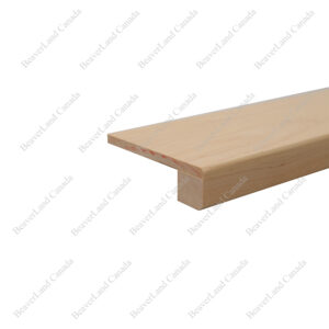 SN203-S5VF 4 1/2''*3/8'' Square Edge With the Return Connect to 3/8'' Vinyl Maple