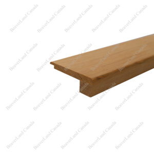 SN103-S5VO 4 1/2''*5mm(overlap) Square Edge With the Return Connect to 5mm Vinyl Solid Red Oak