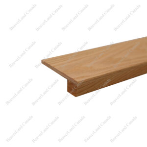 SN103-S5VF 4 1/2''*3/8'' Square Edge With the Return Connect to 3/8'' Vinyl Red Oak