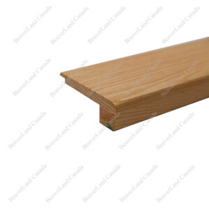 SN303-S5VO 4 1/2''*5mm(overlap) Square Edge With the Return Connect to 5mm Vinyl White Oak