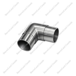 CHF102 Metal Straight Elbow 1-1/2'' Diameter Stainless Steel