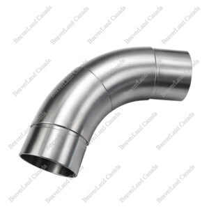 CHF103 Metal Curve Elbow 2'' Diameter Stainless Steel